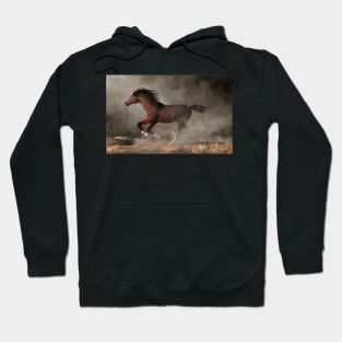 Galloping Warrior Horse Hoodie